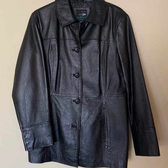 East 5th Genuine Leather Jacket - Picture 4 of 13